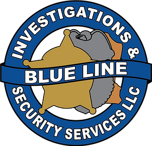 Blue Line Investigations and Security Services Logo